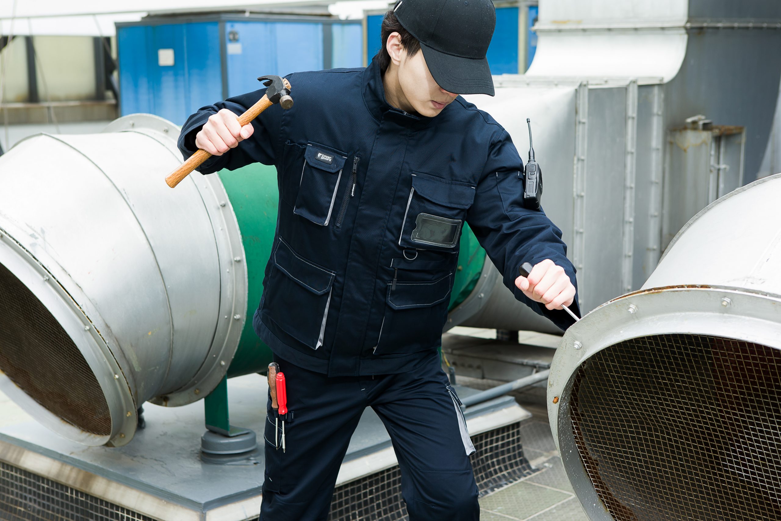 030多口袋工作夹克